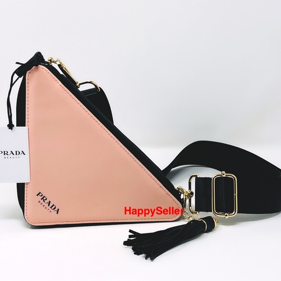 Prada Purse Triangle Pouch Converted to Crossbody Converted Adjustable Strap NEW - Picture 12 of 12